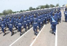 Passing out parade of 1,123 NAF recruits